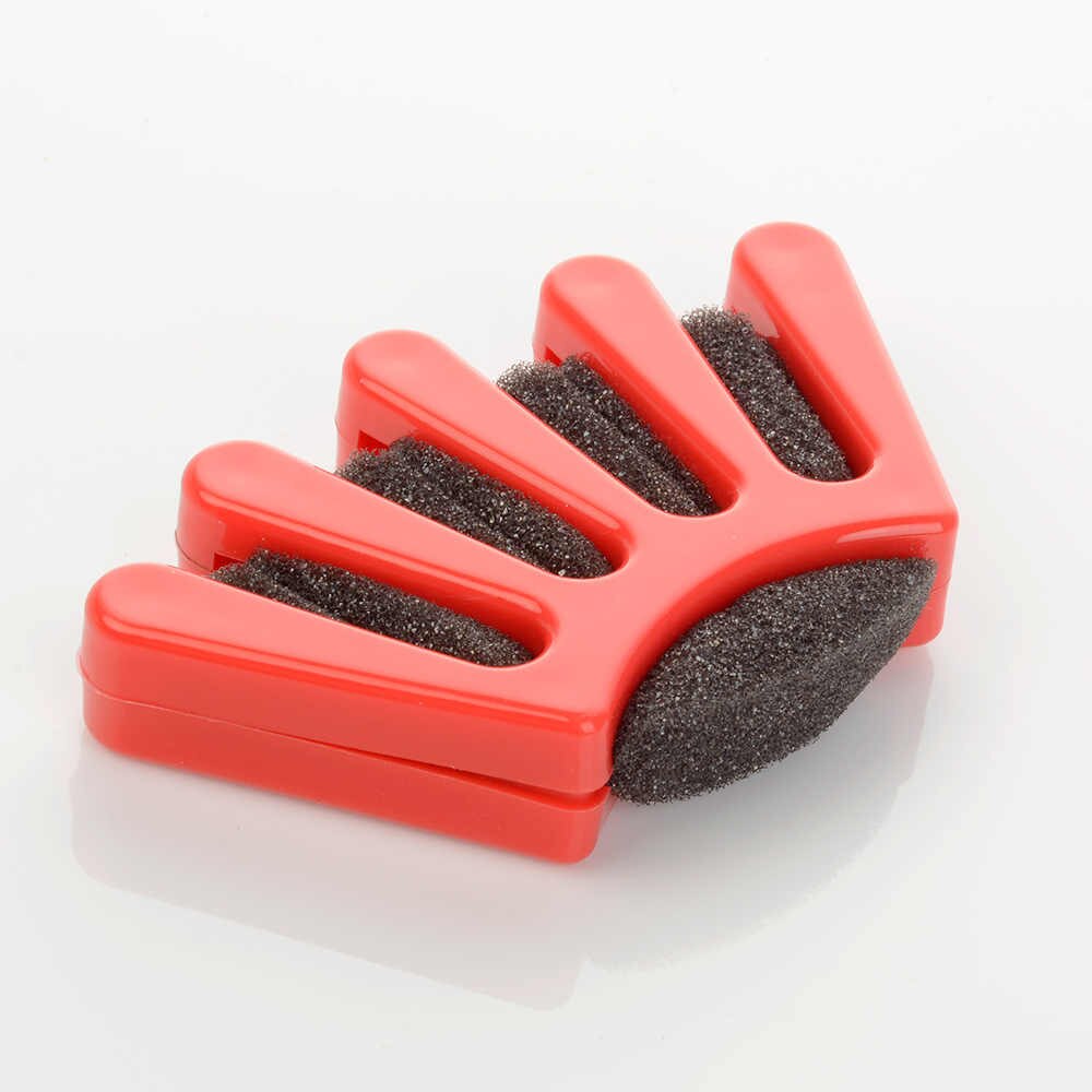 1Pc Lady Wonder Spons Hair Braider Twist Styling Braid Tool Holder Clip Diy: Rood