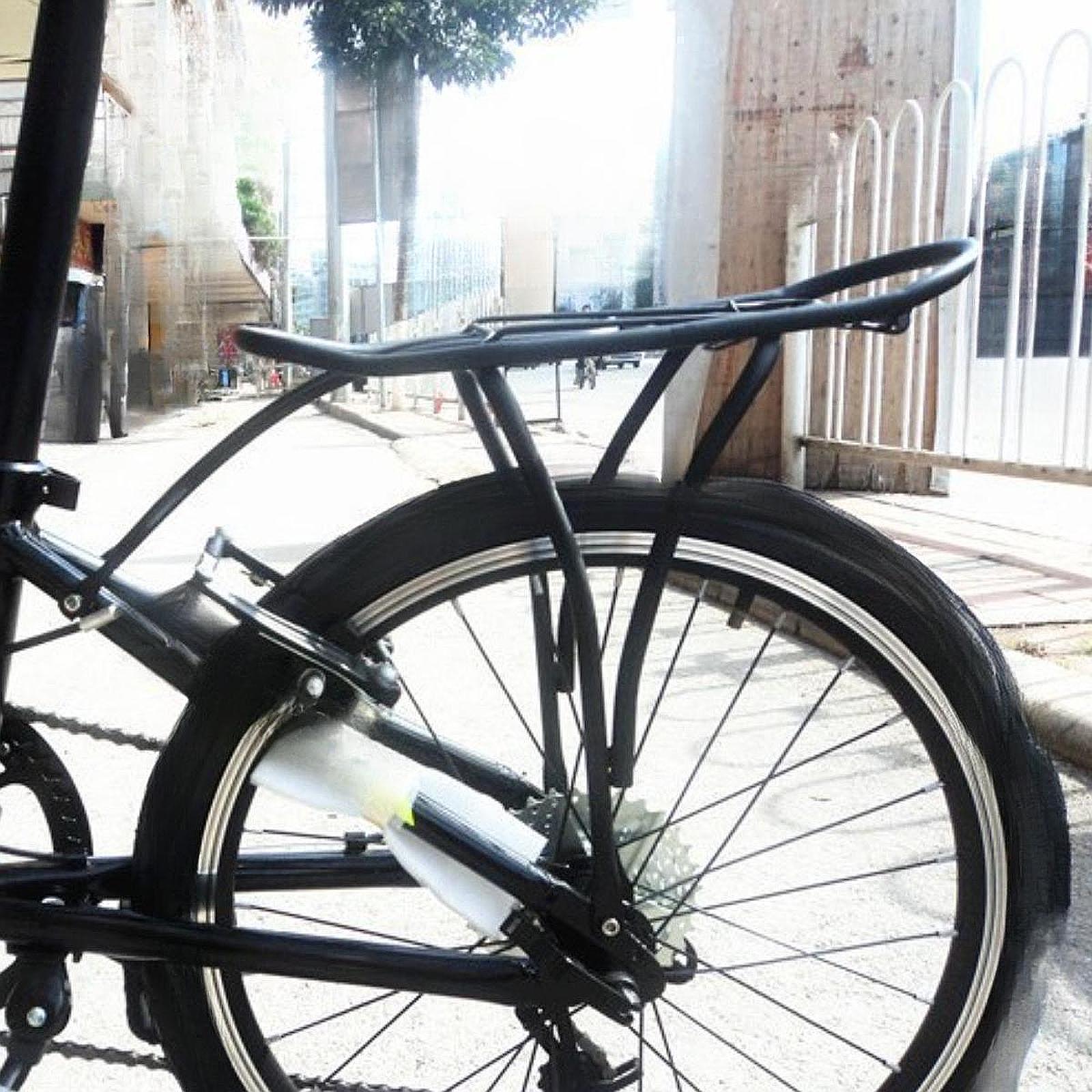 20 in Folding Bike Cargo Rack Rear Bicycle Rack Pa... – Vicedeal