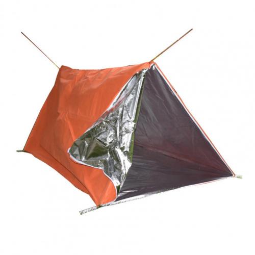 Tente d'isolation thermique multicouche, couverture de Camping non tissée aluminisée pour l'extérieur: Default Title