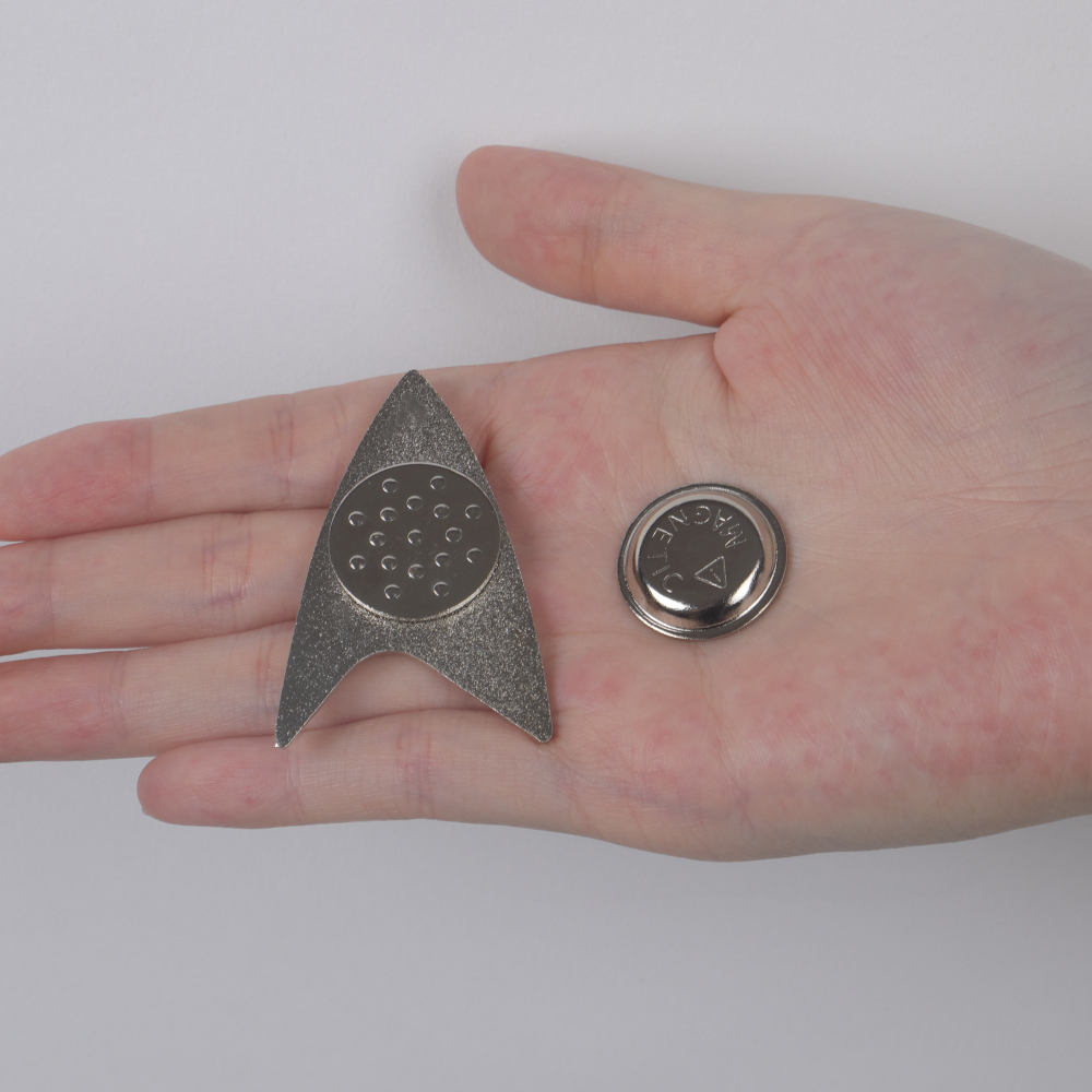 For ST Strange Worlds Badge Lower Decks Pins Magnet Badges Starfleet Brooches