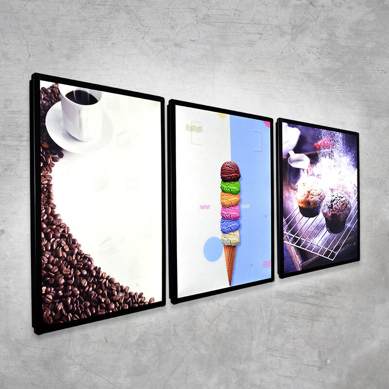light box decor picture menu food restaurant lightbox photo frame