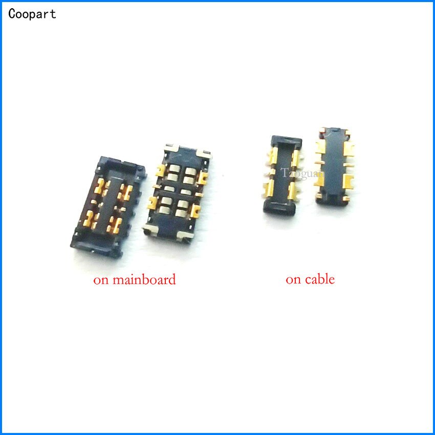 2 Stks/partij Coopart Innerlijke Batterij Connector Houder Clip Contact Voor Xiao Mi Mi 4C 4i 4S 5 6 mi 5 Mi 6 Mi 5S Plus Mi Note 2