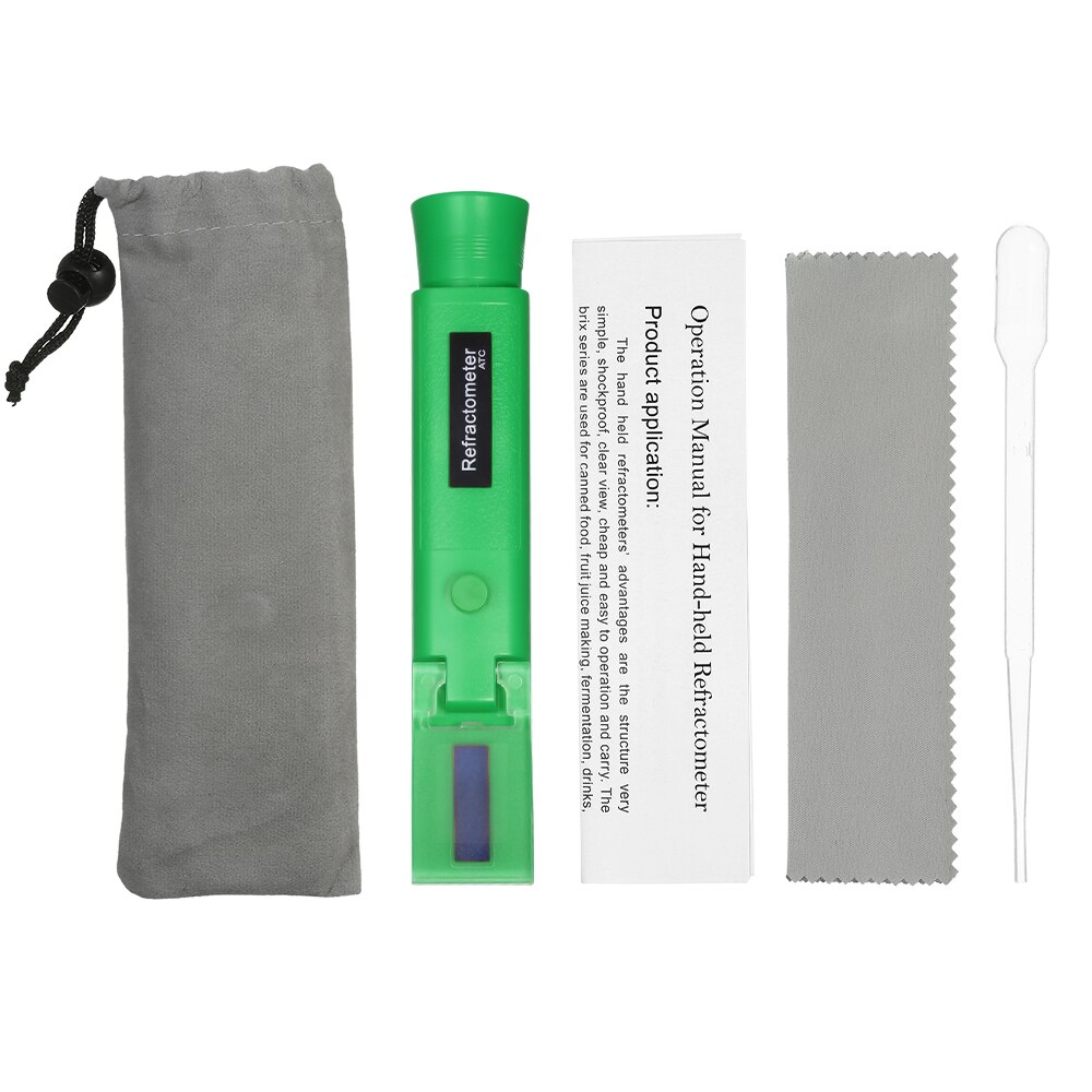 Portable Handheld ATC Salinometer Seawater Salinity Refractometer Salinity Meter Aquarium Salinity Refractometer Halometer