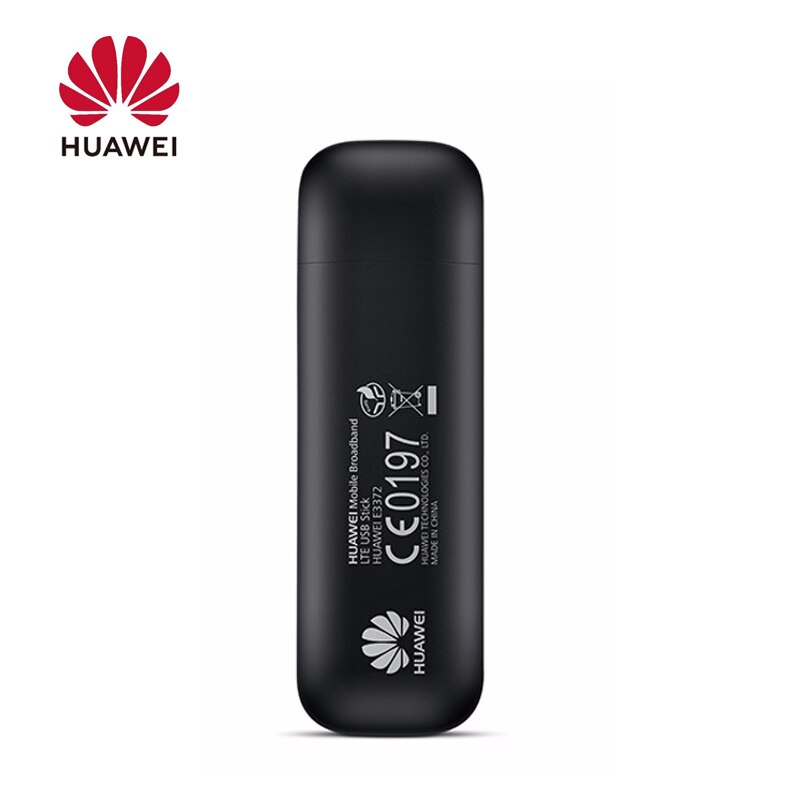 Unlocked Huawei E3372h-607 + Dual Antenna 4G LTE 150Mbps USB Modem Dongle Support All Band with CRC9 antenna