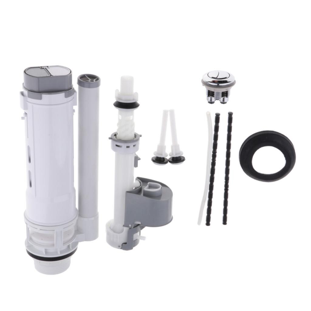 Cistern Toilet Repair Kit Set Push Button Dual Flush 28cm 24cm Valve Height