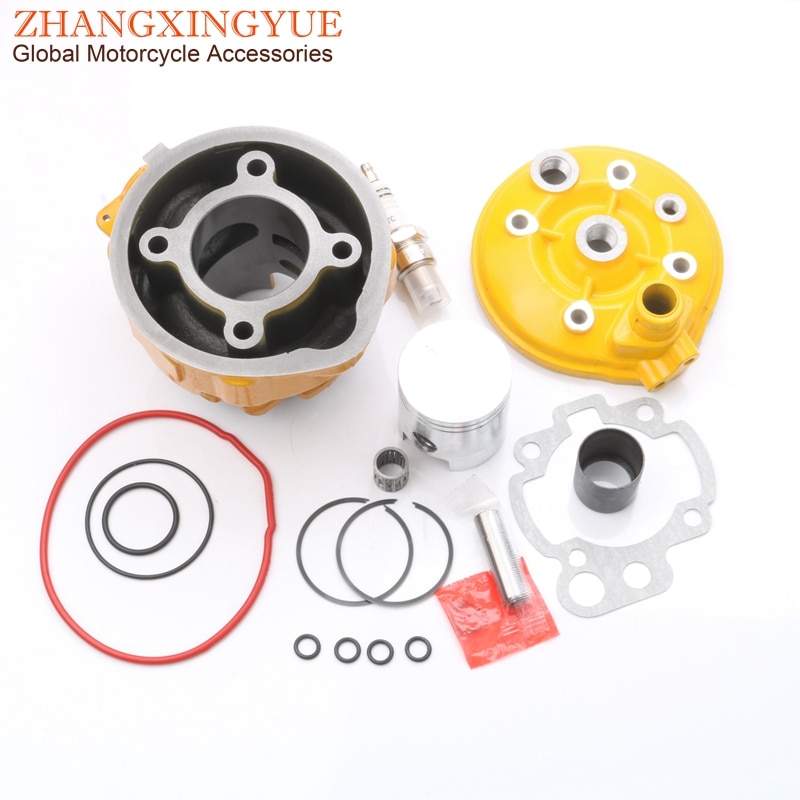 70cc 47mm gran cilindro kit de cilindro y Kit de pistón y cilindro junta para Rieju Drac MRT Euduro 50 NKD RR SM RS1 SMX Spike 50cc LC AM6