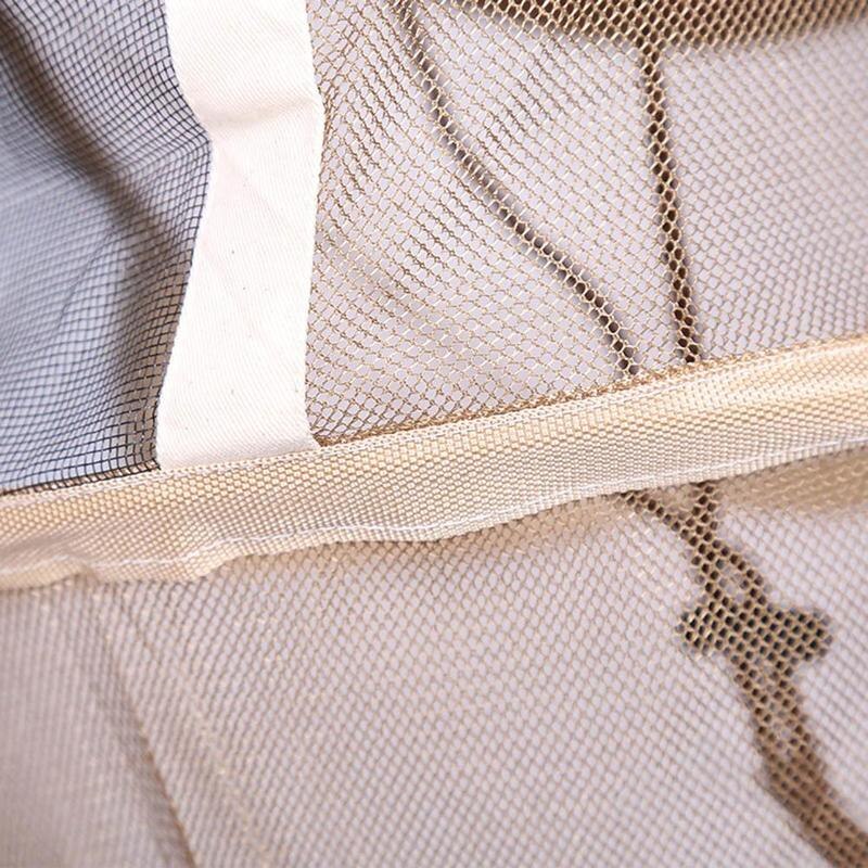 Beekeeping Hat Beekeeper Cowboy Hat Anti Full Bee Wrap Insect Mosquito Net Face Neck Protector Veil Hat P9M2