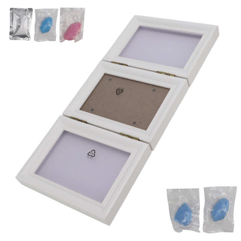 Cadre Photo avec empreinte de patte pour chien, Kit de cadre Photo amovible pour animaux de compagnie