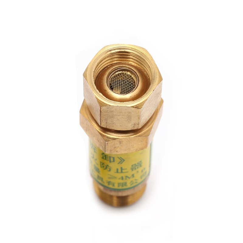 BENGU Flashback Arrestor M16x1.5 Oxygen Acetylene Check Valve For Pressure Reducer Cutting Torch