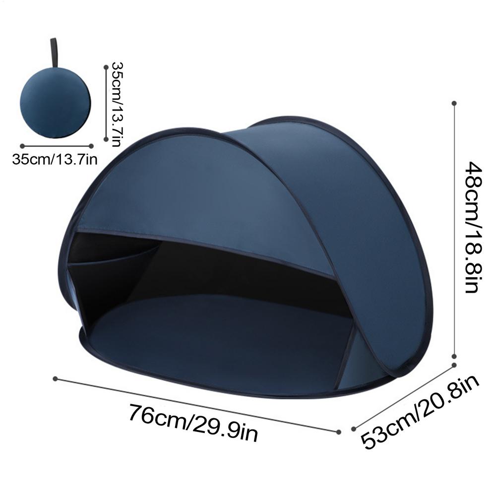 Head Shade Tent Instant Beach Tent Head Shade Protection Canopy Face Head Shade Protection Tent Portable Breathable Small Tent: VIOLET/紫罗兰