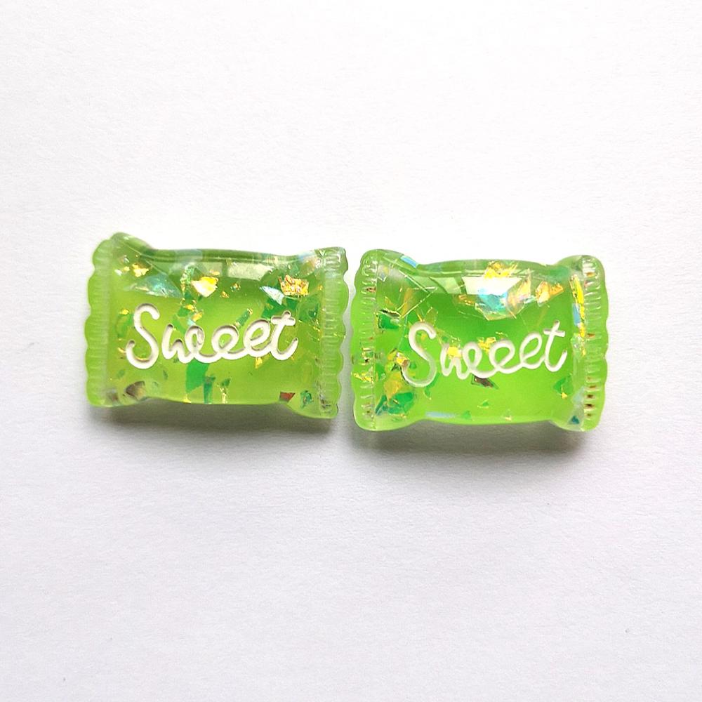 10 stücke Schleim Charms Candy Süße Zucker Polymer Schleim Box Spielzeug Für Kinder Charms Modellierung Ton DIY Zubehör Für Kinder