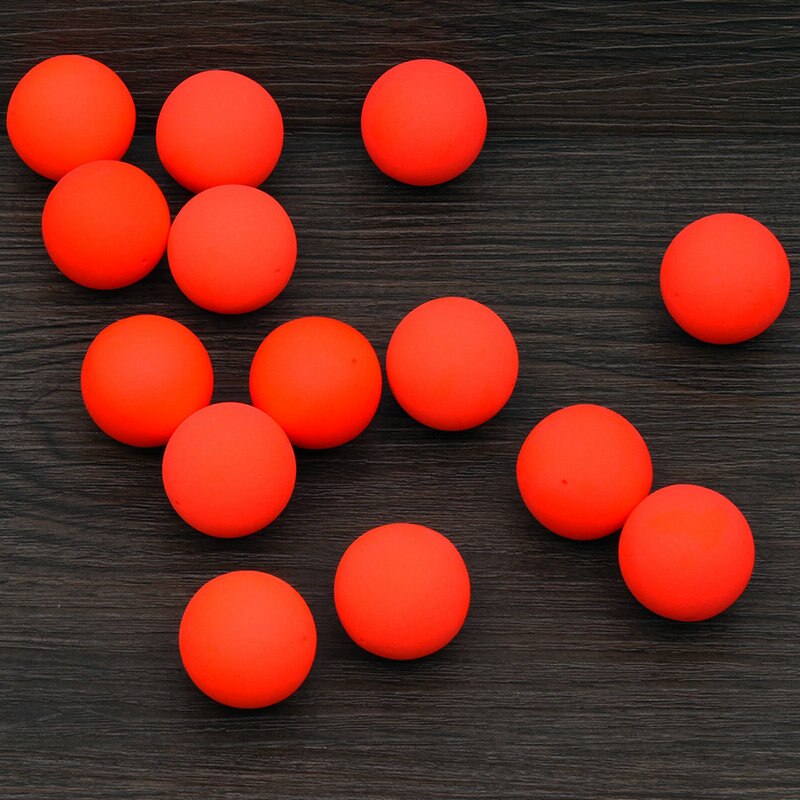 100pcs Fishing Float Balls EPS Foam Buoyancy Ball Float Gear Fish Float Outdoor Fishing Accessory