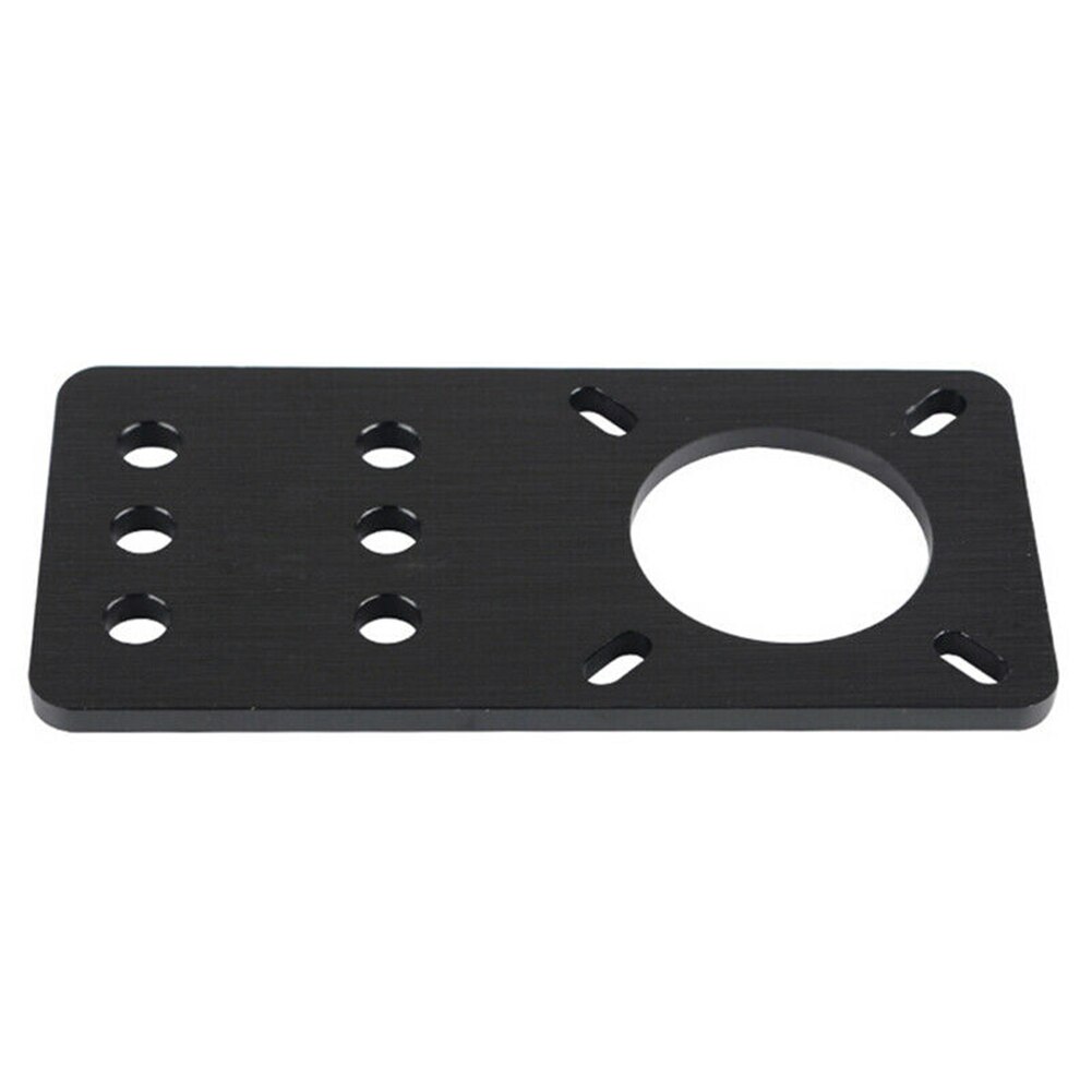 V slot stepper sort slidstærk kontor reservedele fast motor montering plade cnc maskine aluminiumslegering til openbuilds nema 17