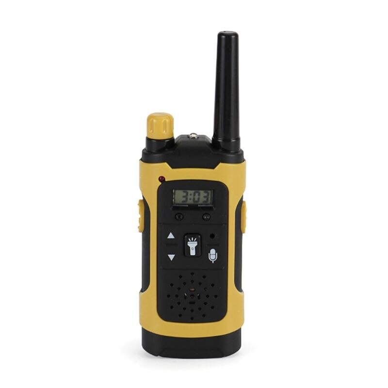 Elektronische Speelgoed Kinderen Draadloze Walkie Talkie Speelgoed 2 Pcs Ouders Kinderen Interactieve Lange Receptie Afstand Walkie Talkie: Geel