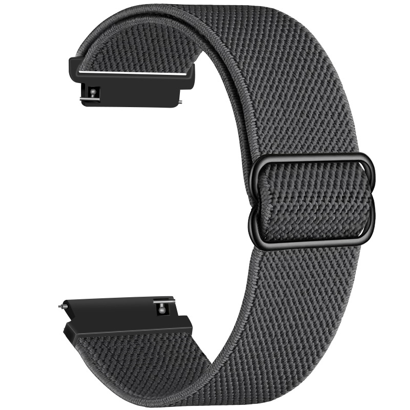 20mm/22mm -reim til amazfit gts 4//2/2e/3/ gts 2 mini/gtr 4/3/ pro/gtr 2/47mm/ stratos, elastisk nylonklokkearmbånd, amazfit bip-rem: Xxl / Hvit
