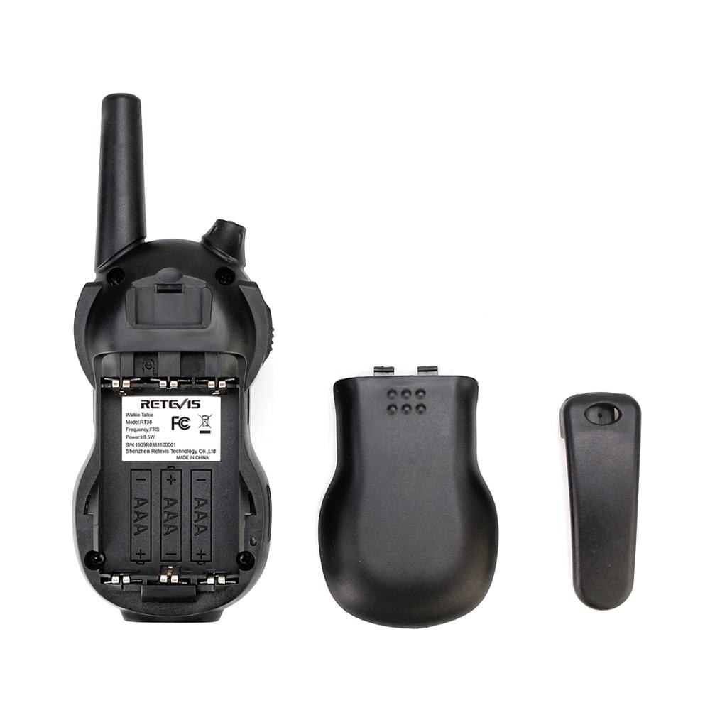 Retevis RT638/RT38 PMR 446 Two Way Radio 2pcs PMR VOX Torcia Elettrica di Ricarica USB Walkie Talkie Regalo Di Natale mini Walkie