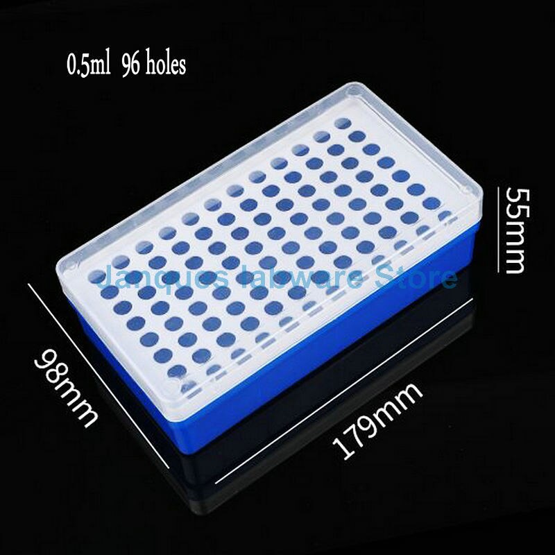 5pcs/lot 0.2ml 0.5ml 1.5/2ml plastic Centrifugal tube Storage rack Lab 50/70/72/96/100 holes PCR tube PP Storage box
