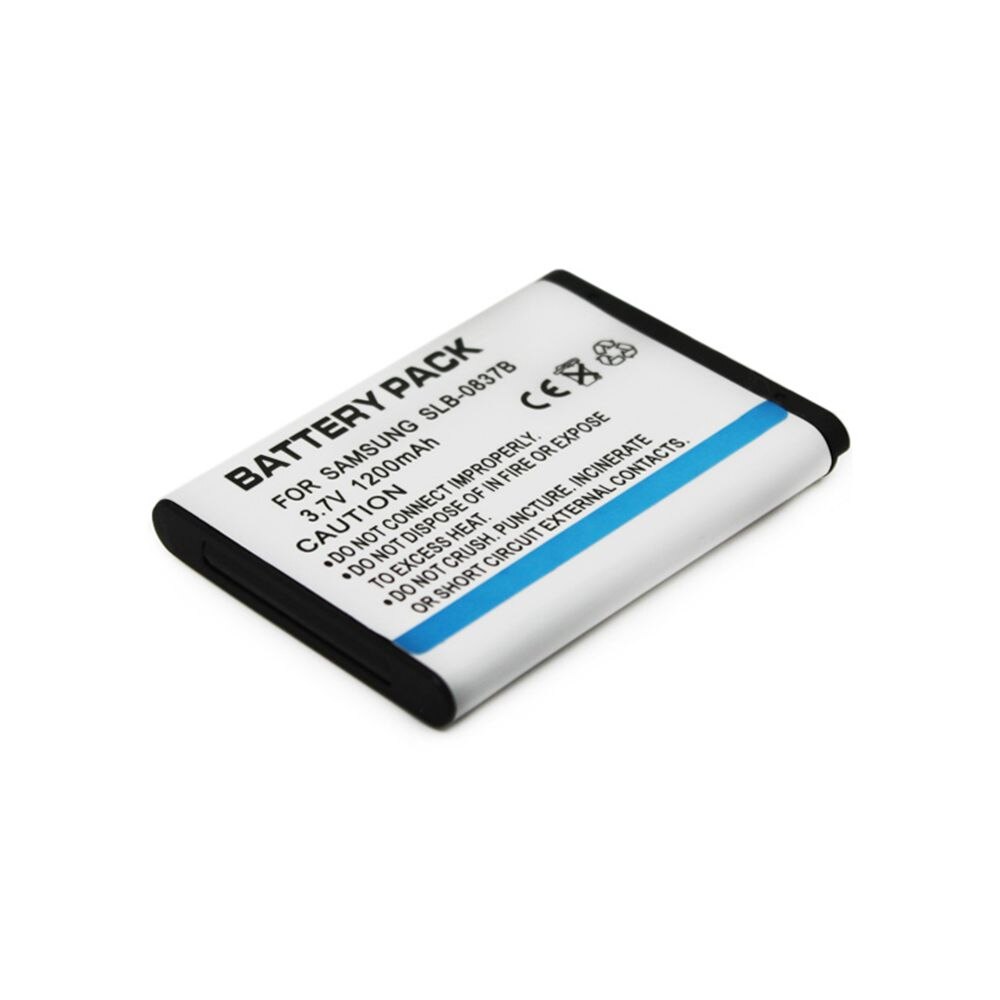 WHCYonline 2 Pieces 800mAh SLB-0837B 0837B SLB-0837(B) 0837(B) Camera Battery For SAMSUNG NV8 NV10 NV15 NV20 L70 L83T L201 L301