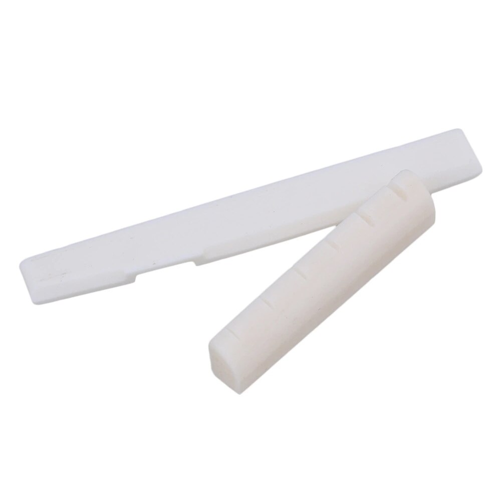 6 String Classical Guitar Bone Bridge Saddle and Nut