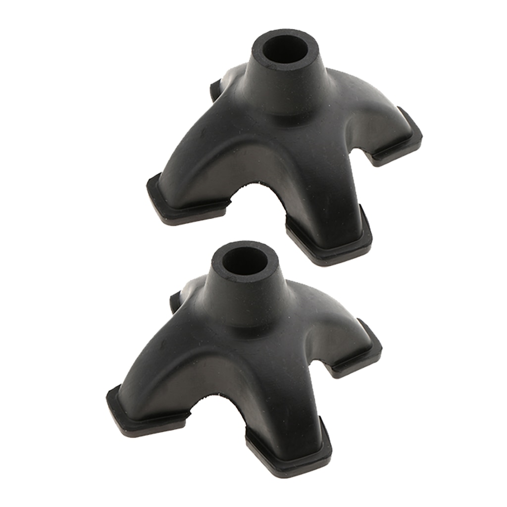 2 Pcs Stabiele 4 Punt Quad Rubber Vervanging Voet Vicedeal 2 Pcs Stabiele 4 Punt Quad Rubber Vervanging Voet Vicedeal