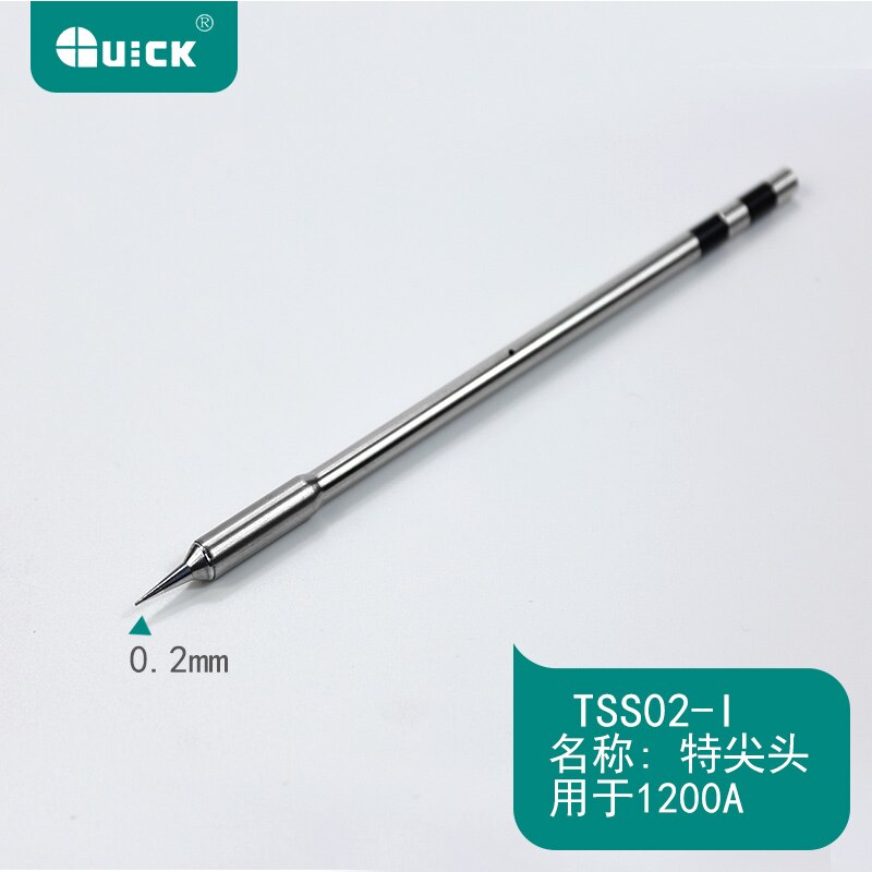 Wozniak-punta de hierro para soldar TS1200A, Original, sin plomo, mango, bolígrafo de soldadura, herramientas TSS02, cabezal de soldador eléctrico: TSS02-I