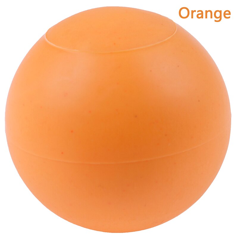 1Pcs Fitness Massage Ball TPE Rubber Hockey Lacrosse Ball 63mm Trigger Point Relaxation Self Massage: Orange