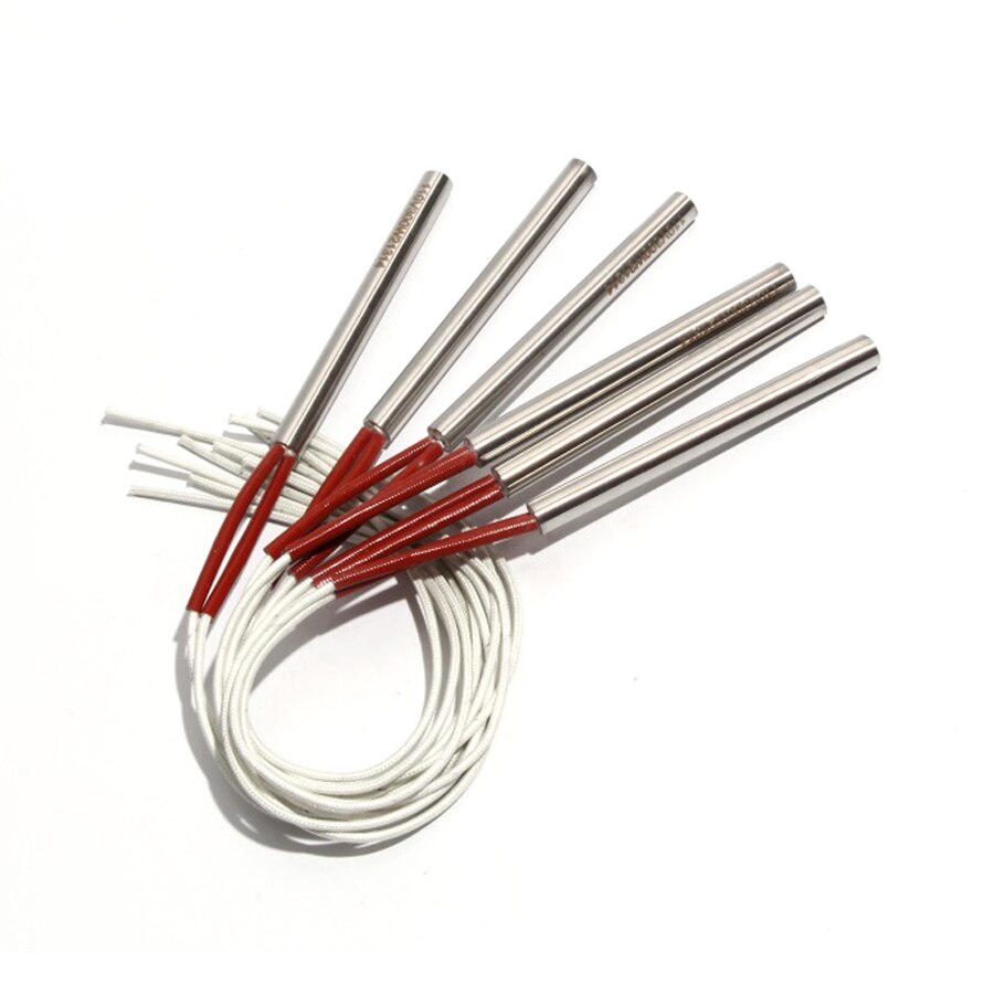 5PCS 10,5mm Durchmesser 98 ~ 115mm 304SUS Rohr Heizung Rohr Patrone Heizung 110/220/380V 320/340/360/370W Elektrische Form Element