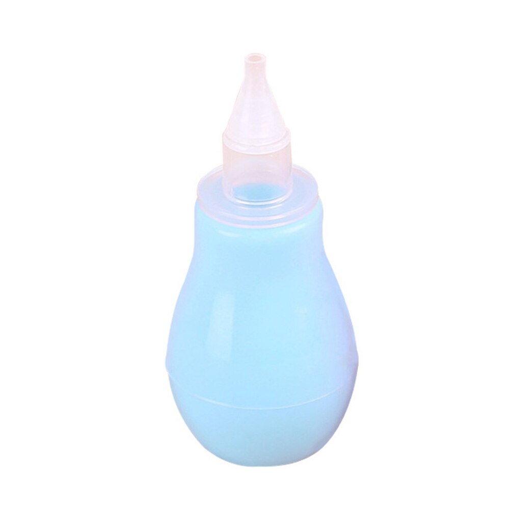 Useful Household Kids Caring Tool Baby Safe Nasal Vacuum Aspirator Suction Nose Cleaner Mucus Runny Inhale: Blue