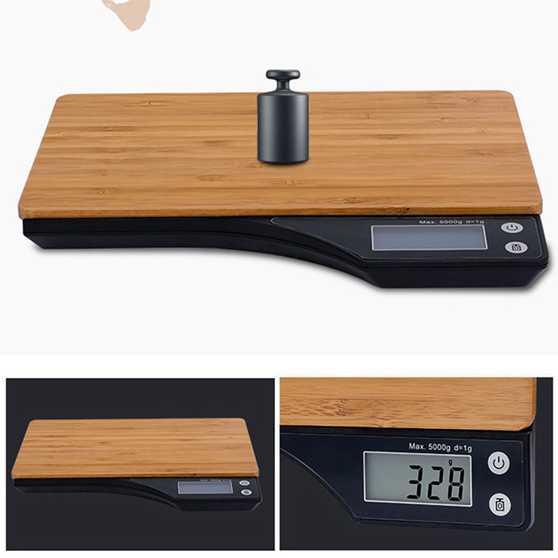 Digital Kitchen Scale 5kg Food Scale Multifunction Weight Scale Electronic Baking & Cooking Scale with LCD Display