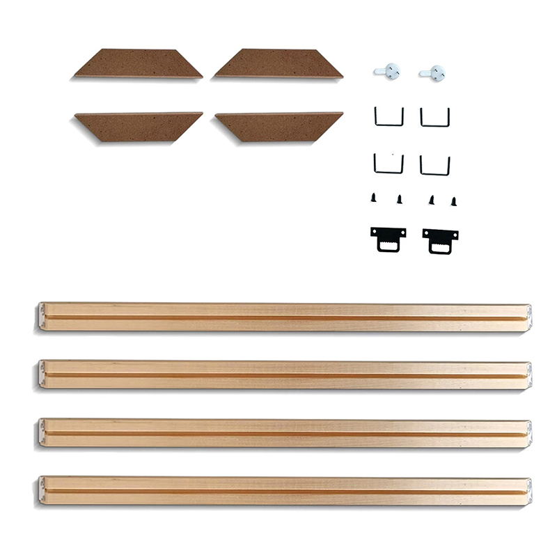 Simple Solid Wood Photo Frame Camphor Wood Canvas Picture Frame Rectangle For Poster Wall Decoration DIY Frame