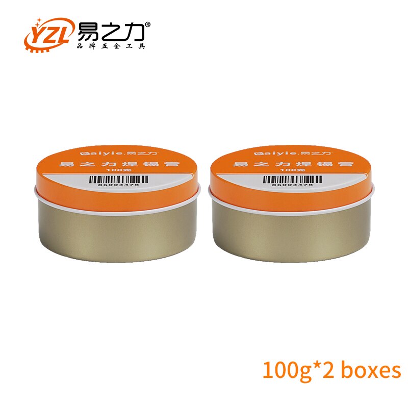 Soldering Paste Mild Rosin Environmental Soldering Paste Flux Parts Welding Soldering Gel Tool for Metalworking Low temperature: 100-2