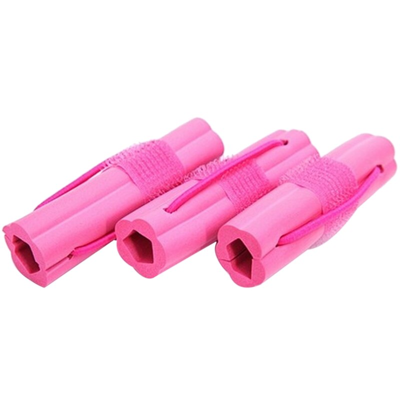 6 stuks ic foam spons haarkrultang diy golvend haar reis thuisgebruik zachte haarkrultang rollers styling tools