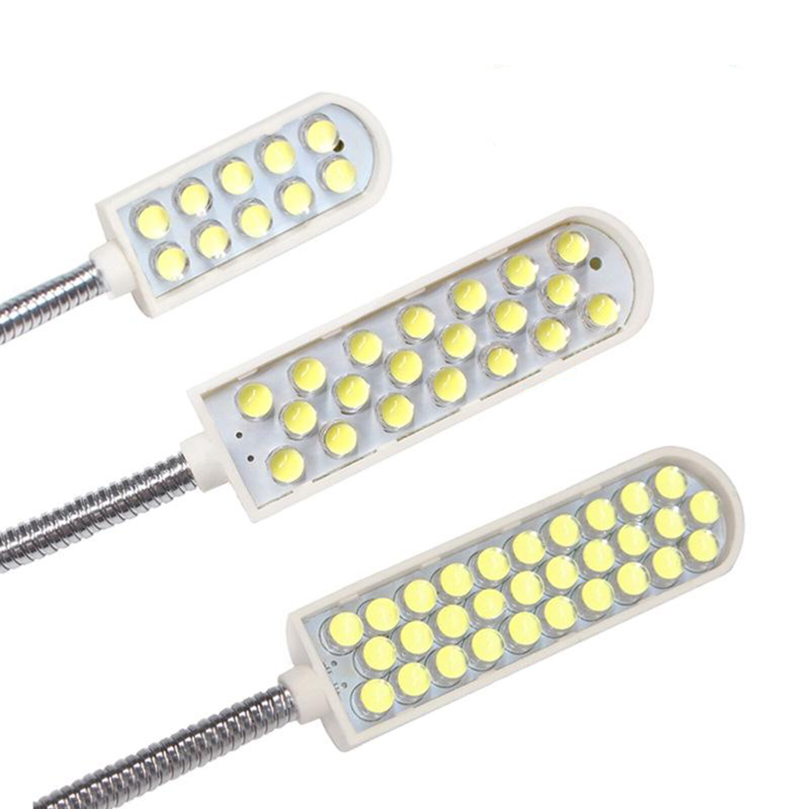 220v industribelysningsbord superljuslampa led dagsljus syljus arbetslampa för hem med 30 led för symaskinslampa