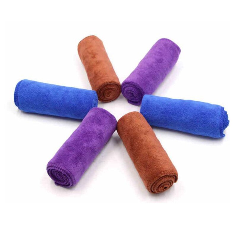 2pcs Microfibre Cleaning Auto Soft Cloth Washing Cloth Towel Duster 70*30cm hairdresser Car Home Cleaning Micro fiber Towels