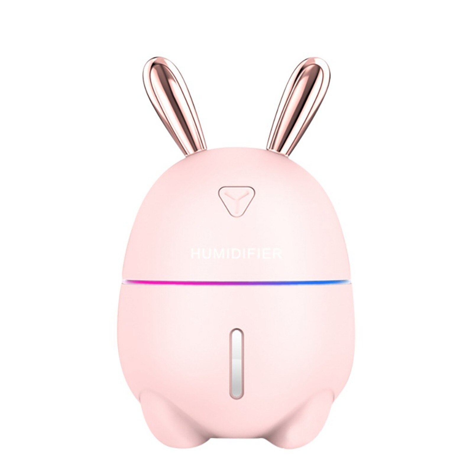 Schattige Konijn Mini Luchtbevochtiger Usb Spray Aroma Air Aromatherapie Luchtreiniger Essentiële Olie Diffuser Office Luchtreiniger Mist Maker: Roze