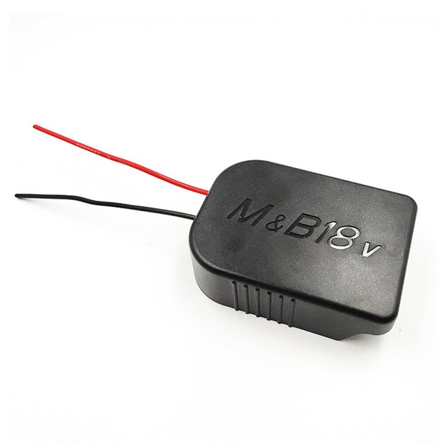 Power Tool Adapter DM18M Converter For Dewalt 18V Li-ion Battery for Makita Milwaukee Bosch Ryobi Hitache Metabo Worx Devon Tool: M and B 18V
