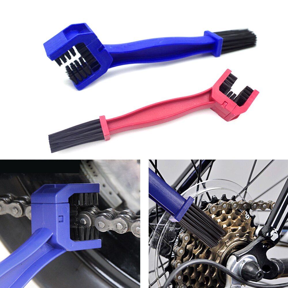 Motorcycle Chain Cleaner Plastic Bike Bicycle Moto Brush Cycling Clean Chain Cleaner Outdoor Scrubber Wash Tool FOR Dirt Bike