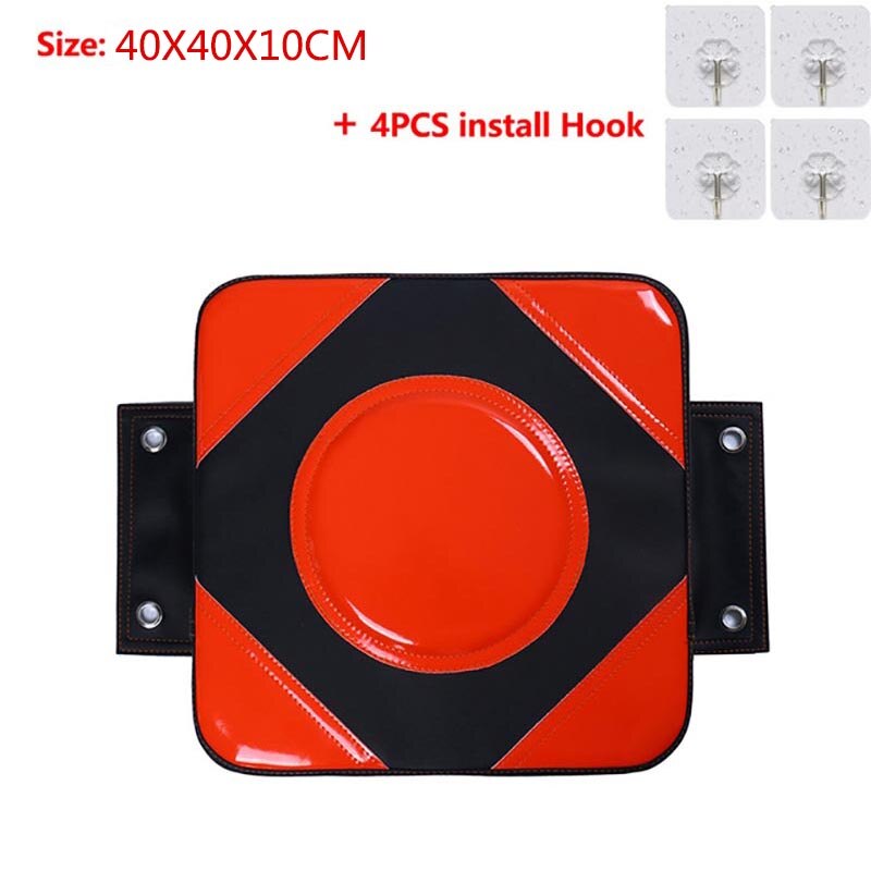 Boxing Punching Bag Fitness Boxing Sack Faux Leather Wall Punching Pad Boxing Punch Target Training Bags Gym Boxing Equipment: 40and40and10