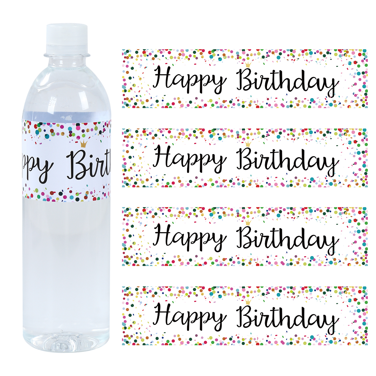 Alles Gute zum Geburtstag Party Flaschenetikettenaufkleber Alles Gute zum Geburtstag Party Dekoration Kinder Erwachsene Geburtstag Partyzubehör Flaschenaufkleber