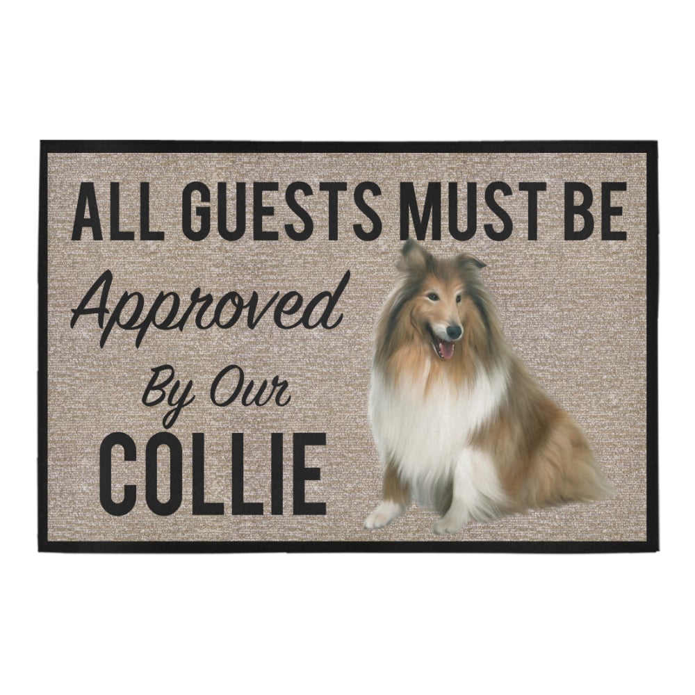 CLOOCL All Guests Must Be Approved By Our French Bulldog Doormat 3D Print Pet Dog Doormat Non Slip Floor Mat Decor: Doormat 9