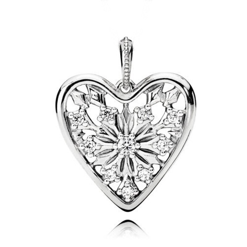 FAI DA TE di Fascino di Filatura Cuori Foglia di Quercia Albero Pendente Della Collana Della Piuma 925 Sterling Silver Bead Fit Originale Dei Monili Del Braccialetto: 1