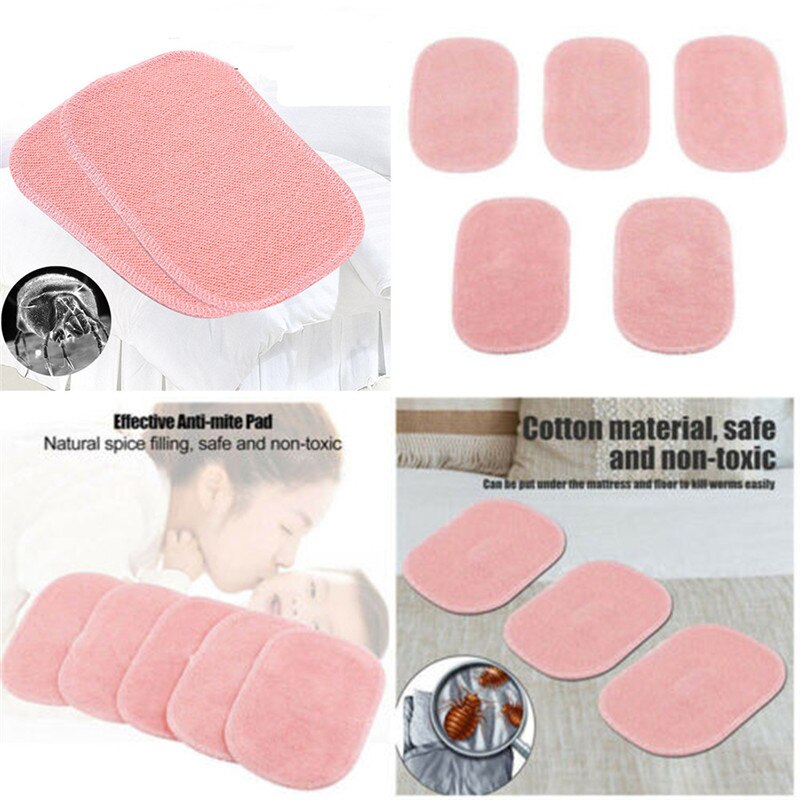 3 pcs/5 pcs Set Veilig Stof Mijt Doden Pad Anti-mijt Pad Kussen voor Home Hotel Doden kleine Wormen ^