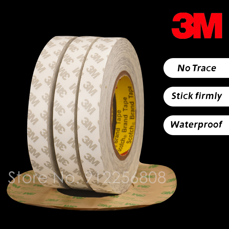 3m 9080 Double Sided Tape Strong Sticky High Temperature Double Sided Tape LED Light Strip Phone Automobiles universal 50/10M