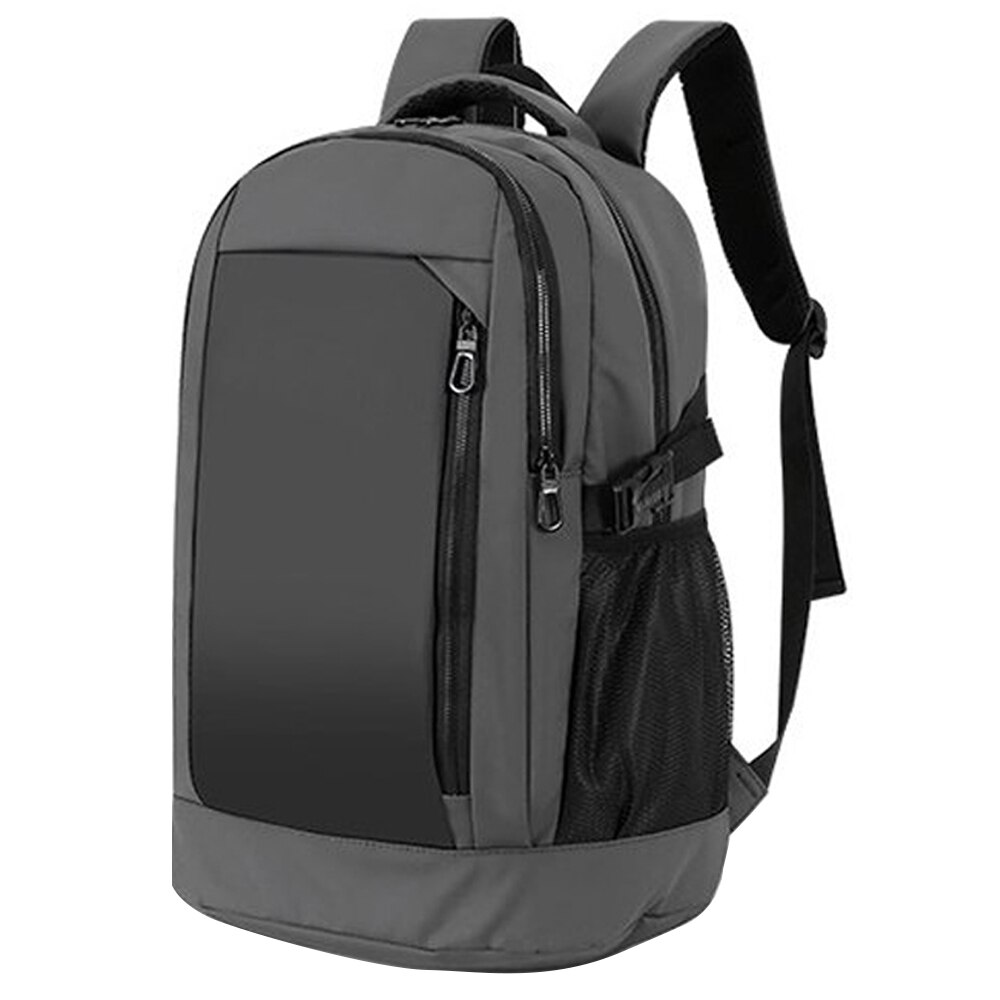 Laptop Backpack Men 17inch Office Work Men Backpack Business Bag Unisex Black Ultralight Backpack Thin Mochila: Black