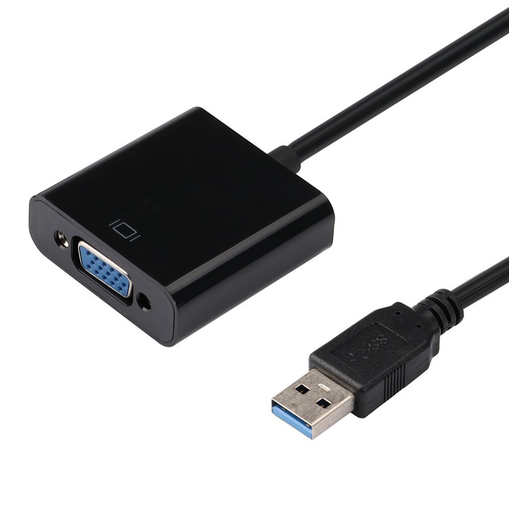 Usb Naar Vga Adapter Usb 2.0/3.0 Naar Vga Externe Videokaart Multi Display Converter Voor Desktop Laptop Pc monitor Projector