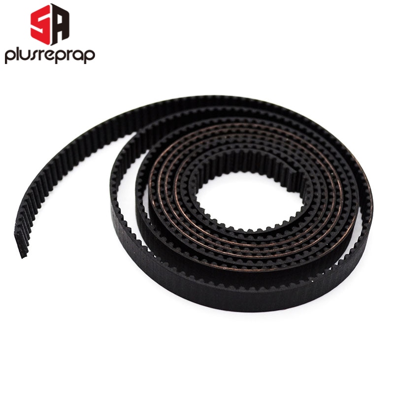 1pcs 3D Printer Onderdelen GT2 6mm Gesloten Lus Rubber