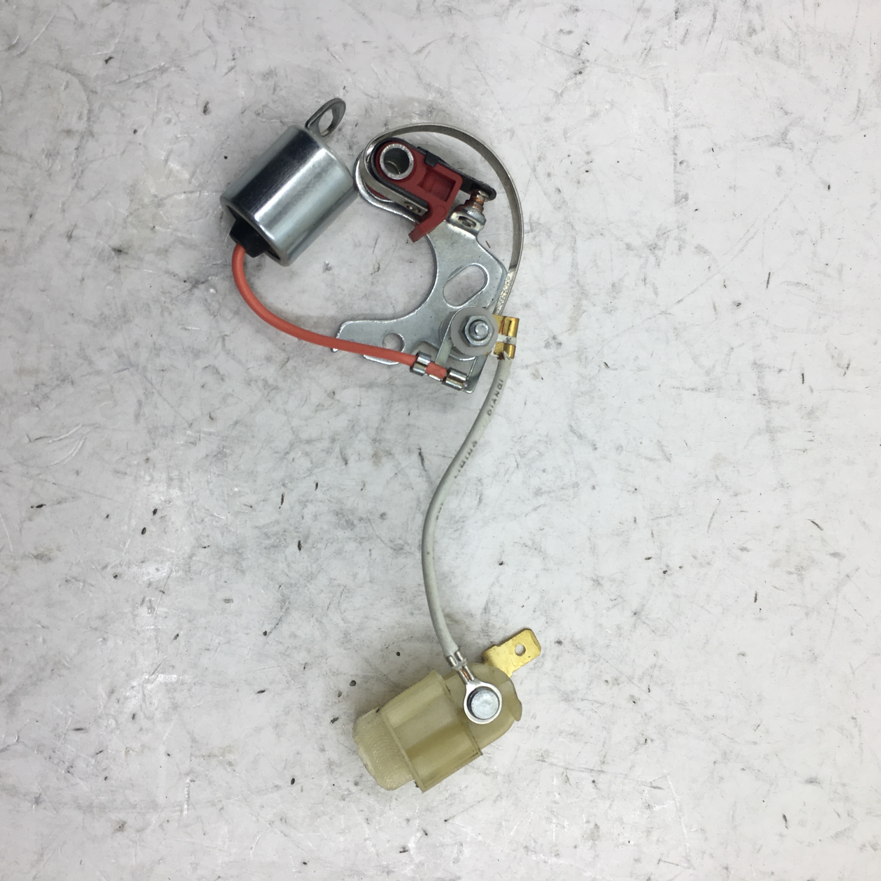 SherryBerg fit for MGB and MG Midget , Points Condensor and Low Tension for All Lucas 25D4 Distributor