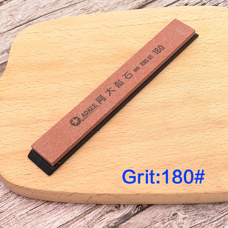 Slijpen Slijpsteen Vaste Hoek Puntenslijper Slijpen Water Steen Keukenmes Apex Edge Professionele Polijstpasta Lederen Set: 180 Grit