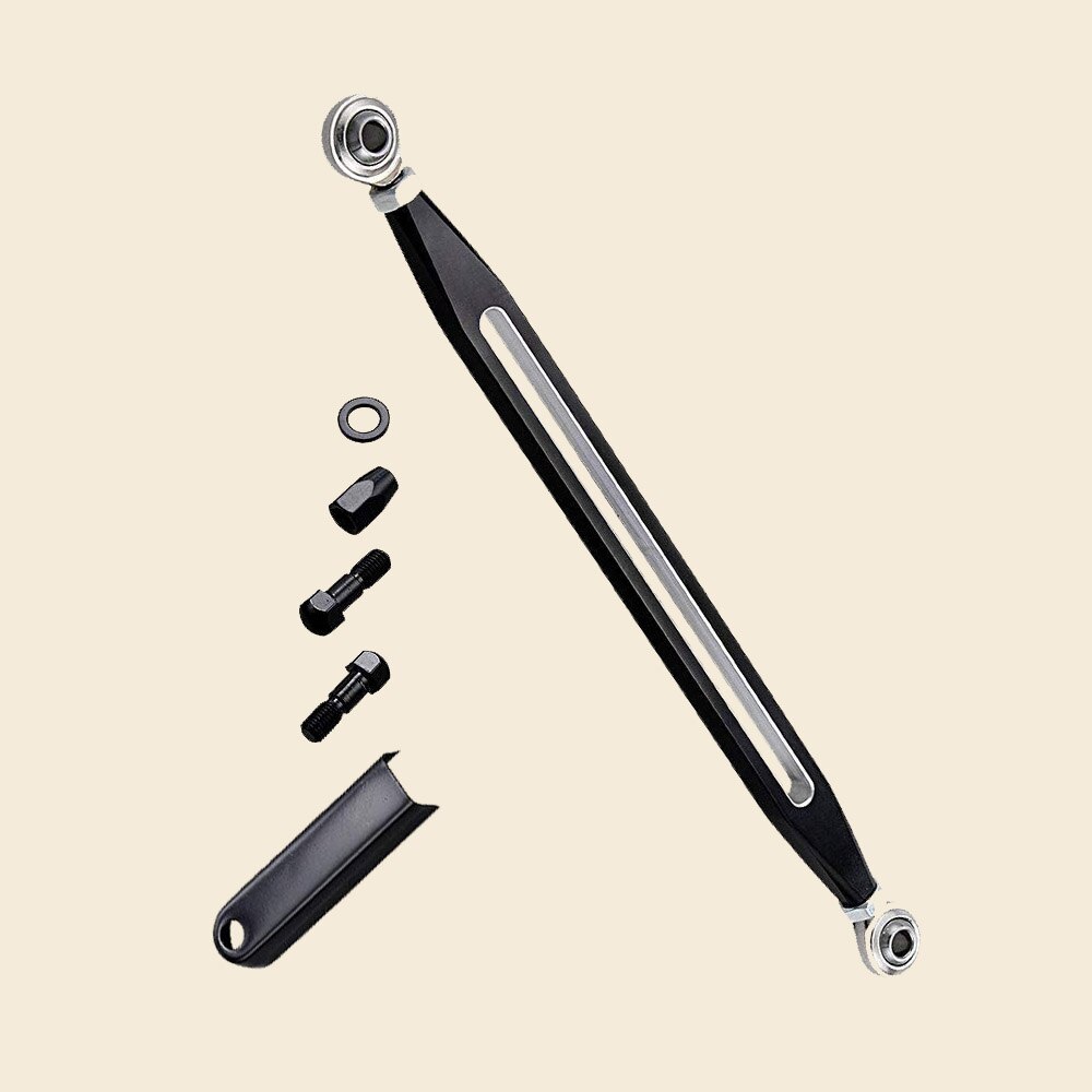 Billet Gear Round Shifter Connecting Rod Shift Linkage Lever Bar For Harley Touring FL FX FLHT Electra Road Street Tour Glide 19