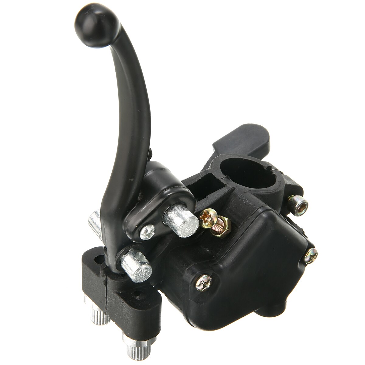 Levier d'accélérateur à Double pouce pour Mini Moto, 22mm, poignée Double, levier de frein avant, accélérateur, assemblage, Quad, vélo de poche, 1 pièce
